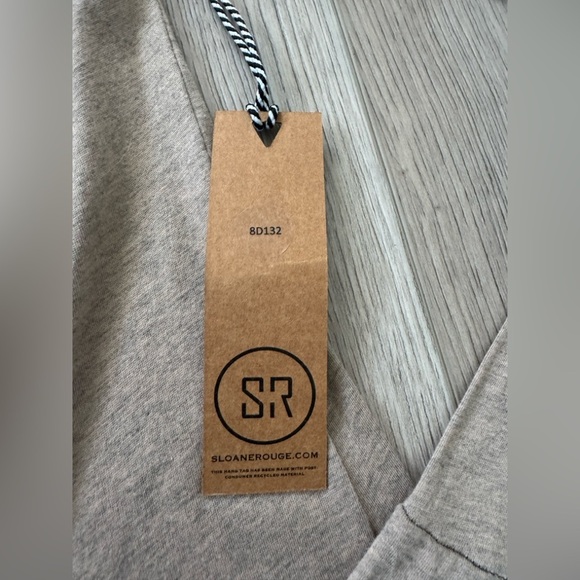 SLOANE ROUGE Women's Tan Hooded Top 🍂 - Picture 4 of 11